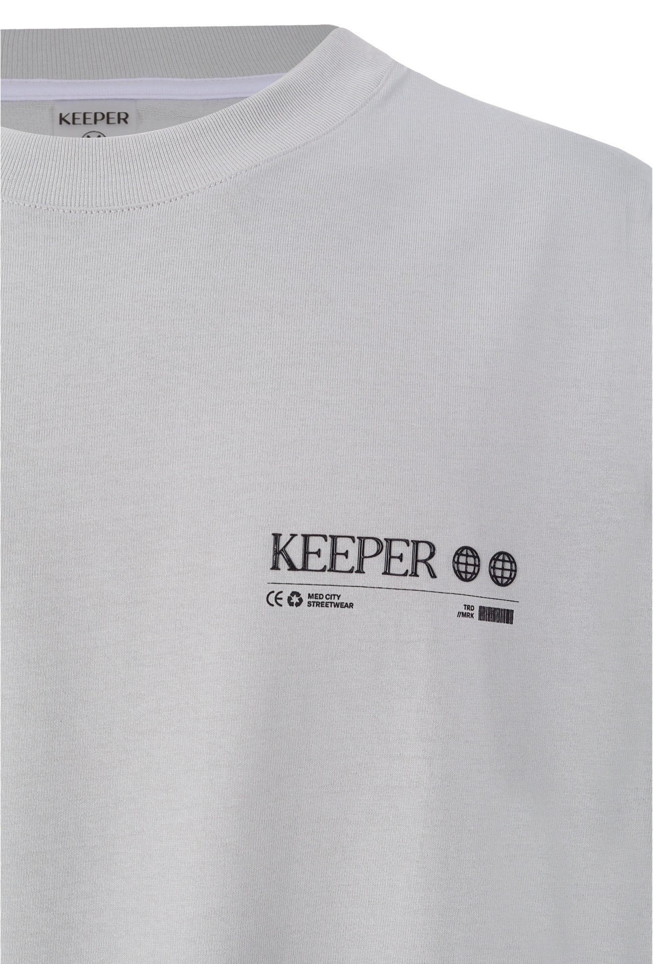 CAMISETA KEEPER REWARDS GRIS. Oversize