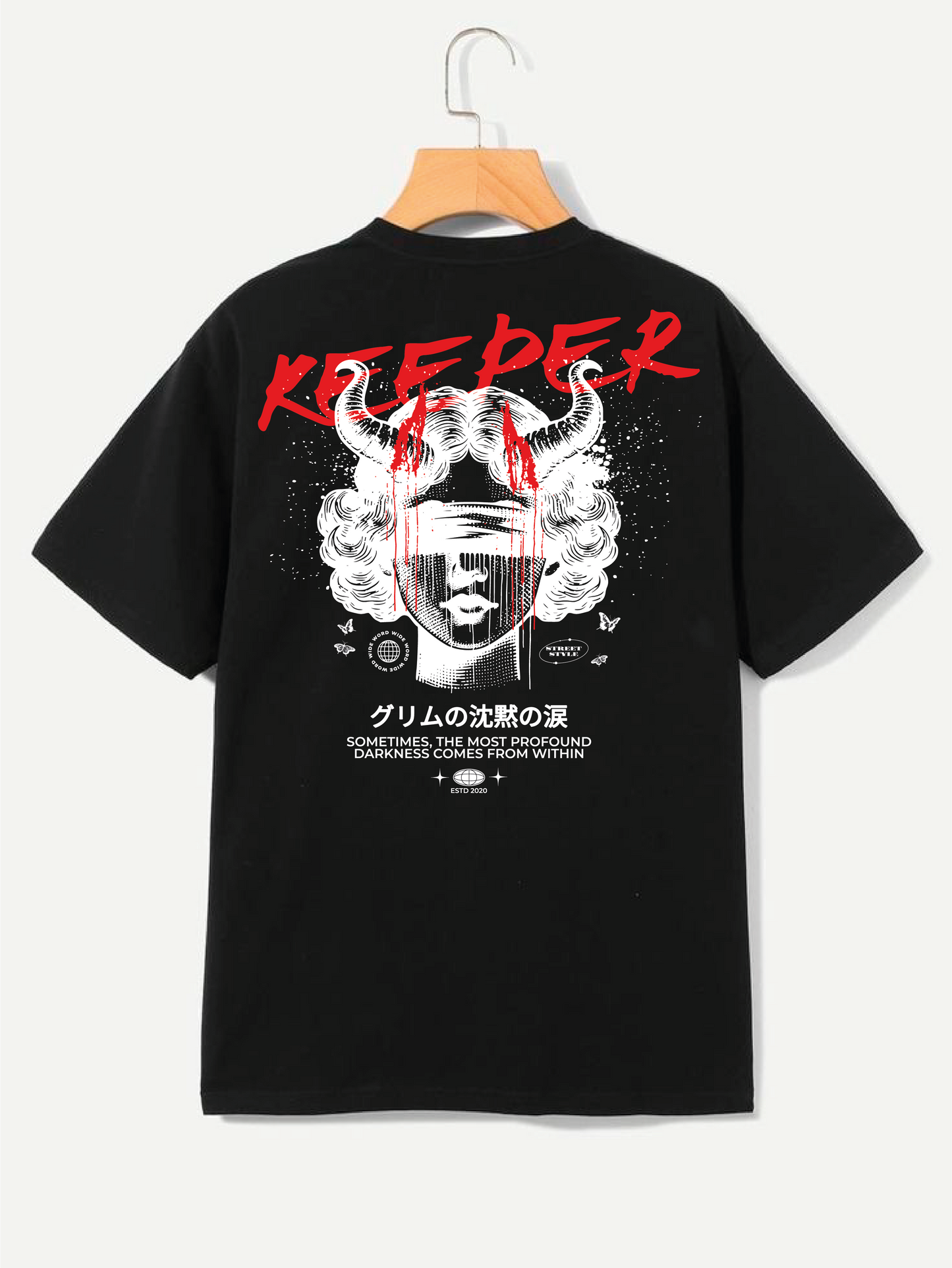 KEEPER DARK. Oversize