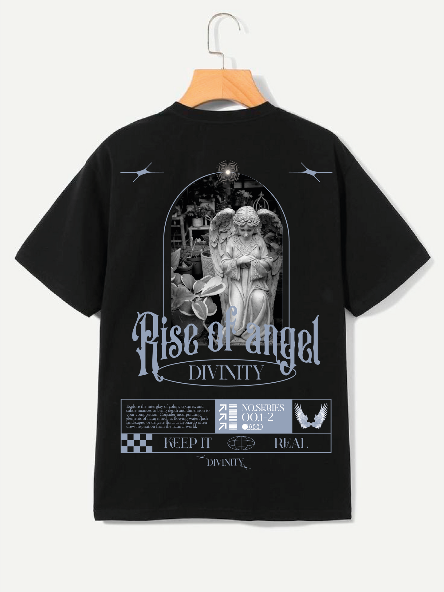 RISE OF ANGEL. Regular fit