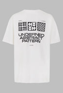 CAMISETA UNDEFINED BLANCO. Oversize
