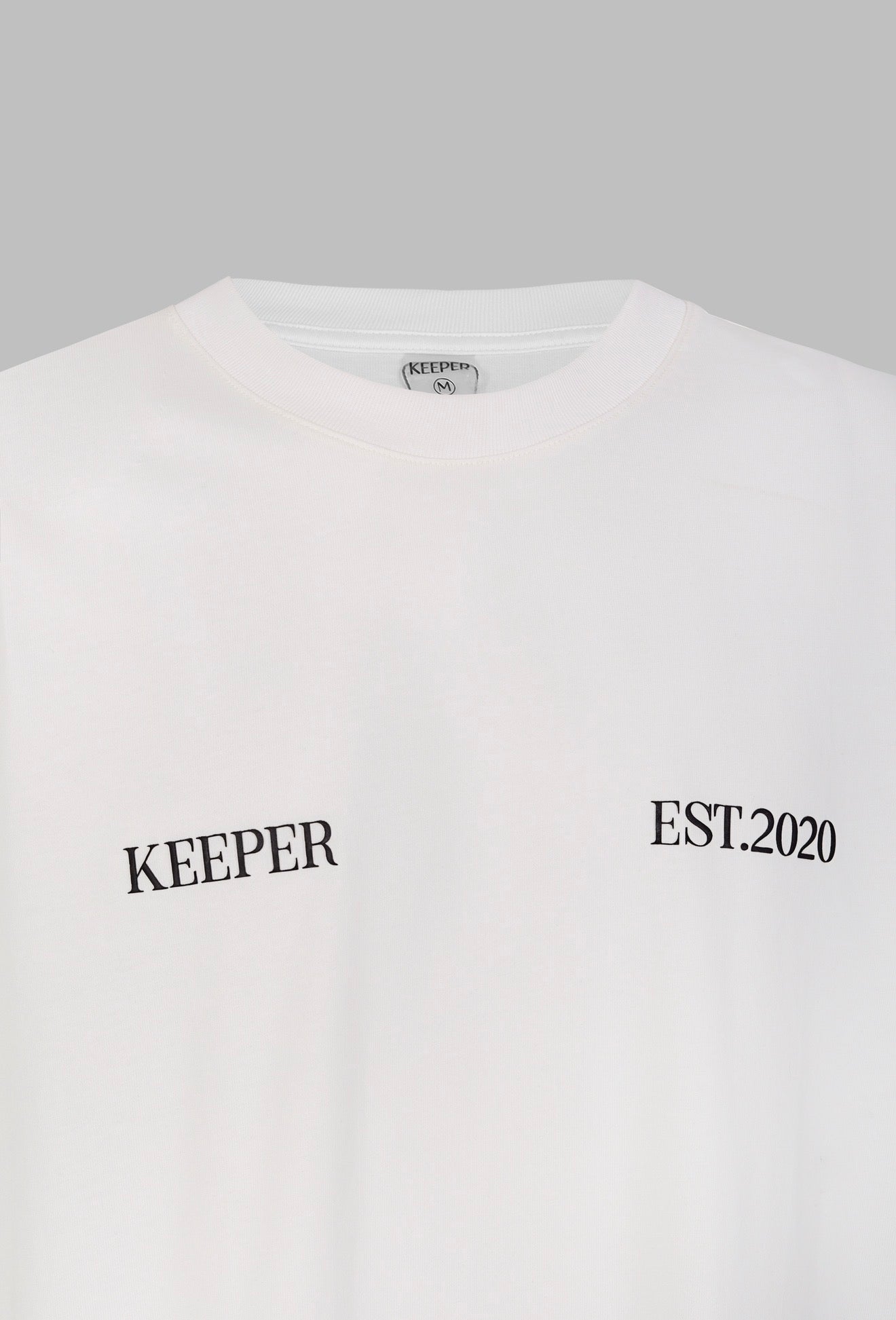 CAMISETA UNDEFINED BLANCO. Oversize