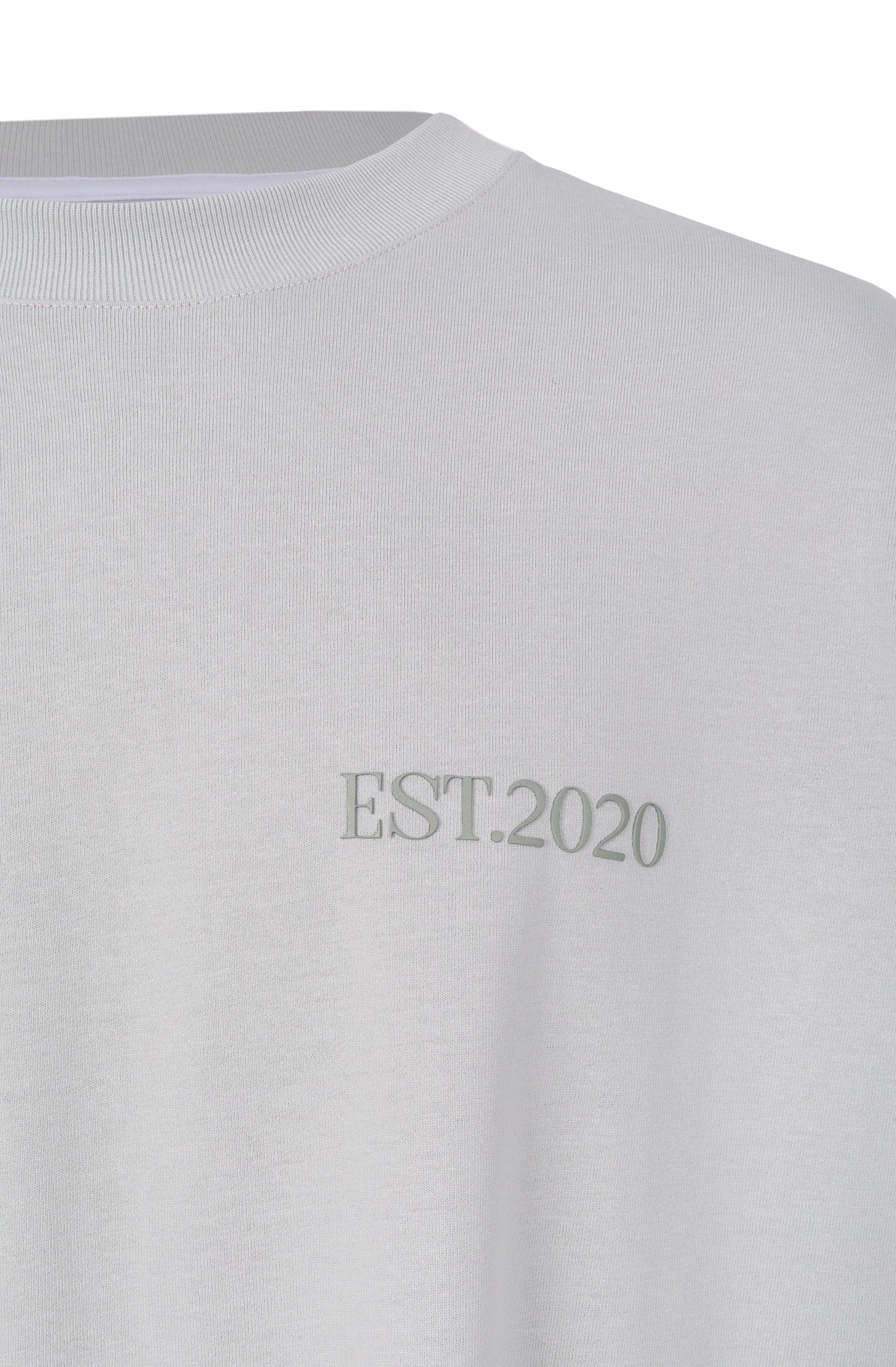 CAMISETA UNDEFINED GRIS. Oversize