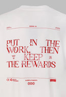 CAMISETA KEEPER REWARDS BLANCO. Oversize