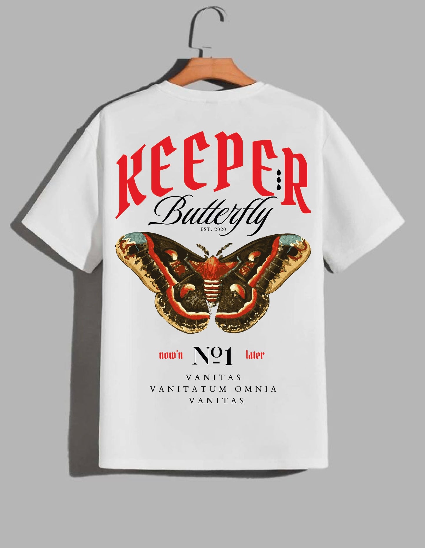 KEEPER BUTTERFLY. Oversize