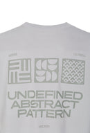 CAMISETA UNDEFINED GRIS. Oversize