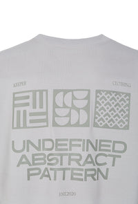 CAMISETA UNDEFINED GRIS. Oversize