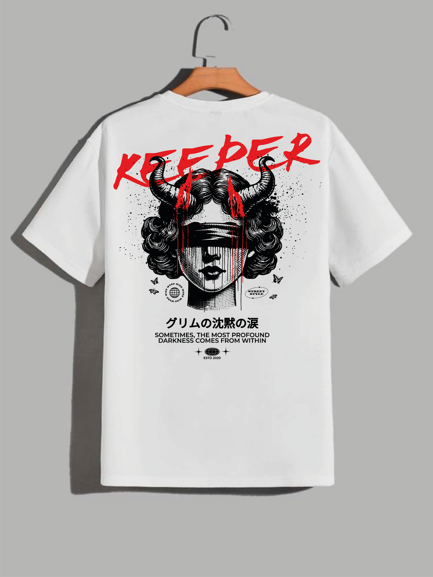 KEEPER DARK. Oversize