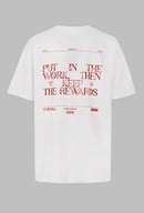 CAMISETA KEEPER REWARDS BLANCO. Oversize