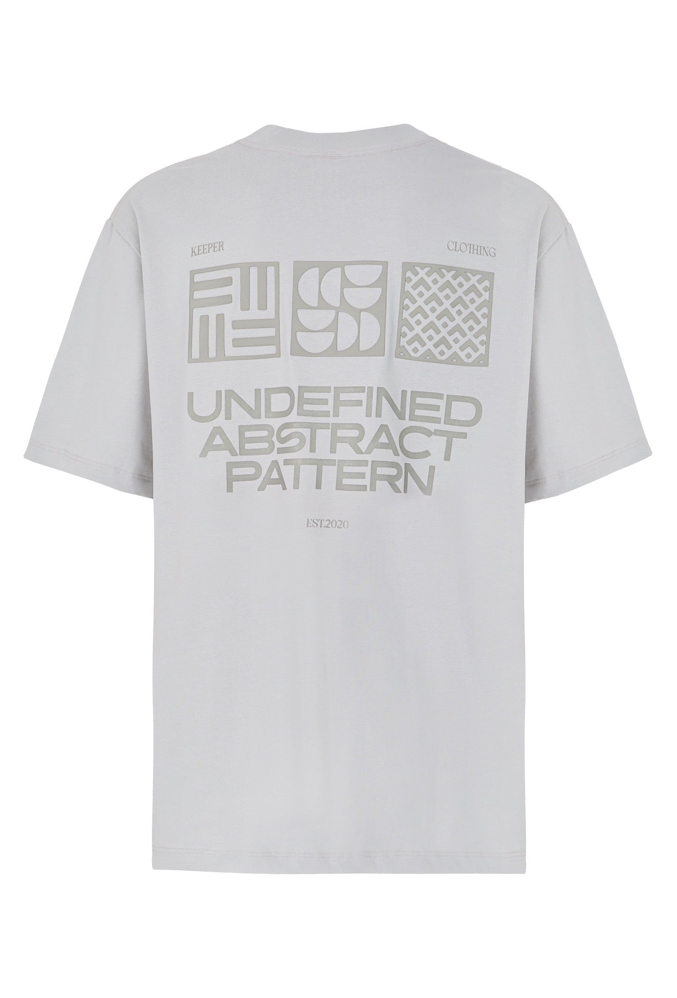 CAMISETA UNDEFINED GRIS. Oversize