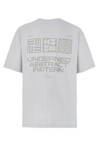 CAMISETA UNDEFINED GRIS. Oversize