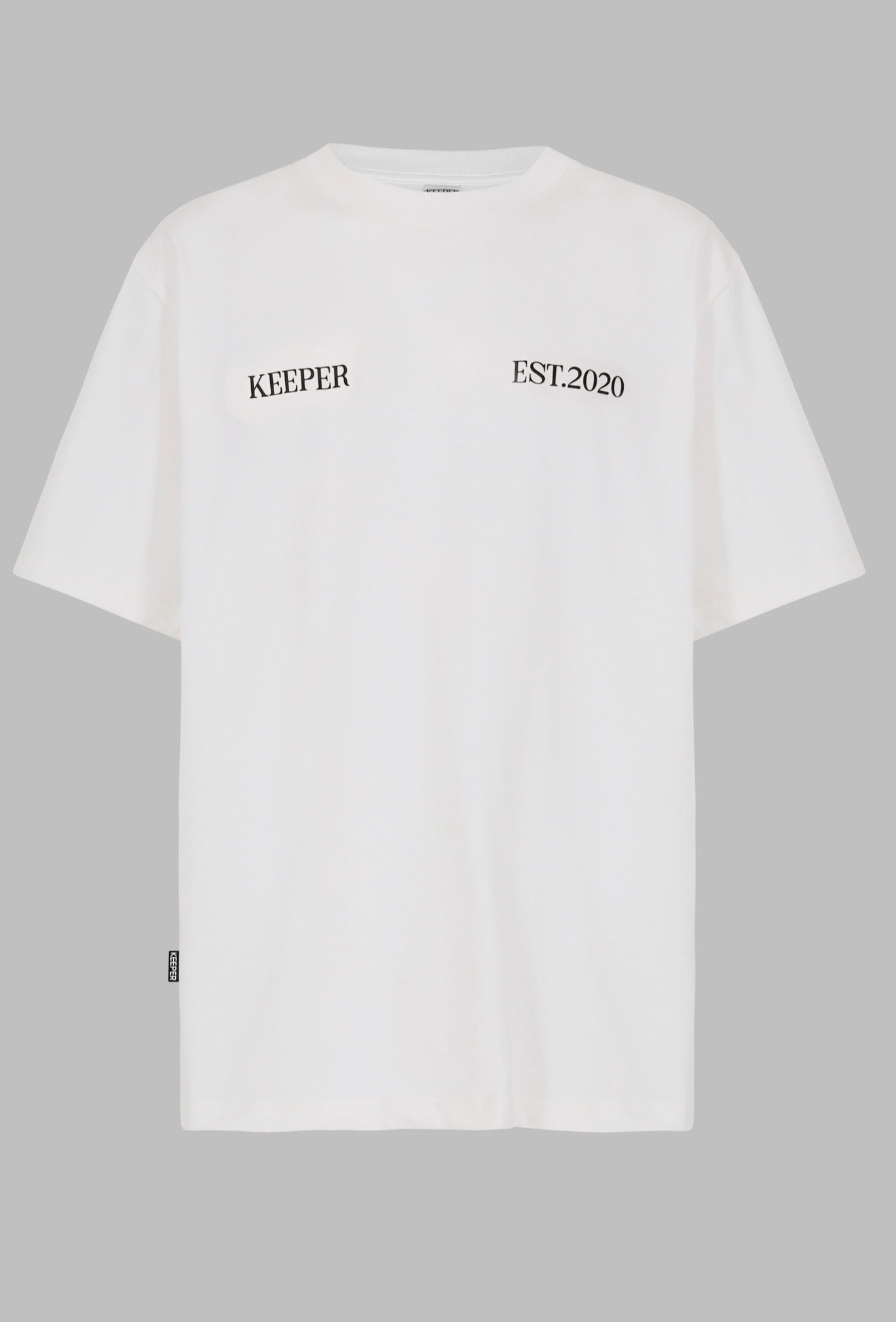 CAMISETA UNDEFINED BLANCO. Oversize