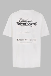 CAMISETA MUSIC. Oversize