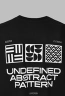 CAMISETA UNDEFINED NEGRO. Oversize