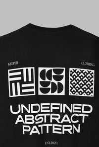 CAMISETA UNDEFINED NEGRO. Oversize