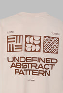 CAMISETA UNDEFINED BEIGE. Oversize