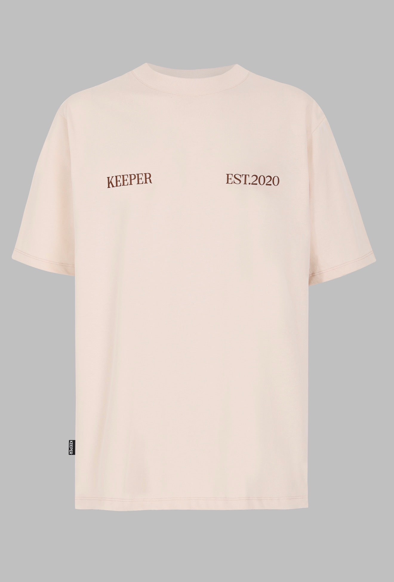 CAMISETA UNDEFINED BEIGE. Oversize