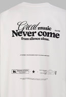 CAMISETA MUSIC. Oversize