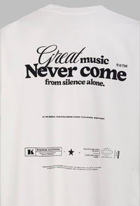 CAMISETA MUSIC. Oversize