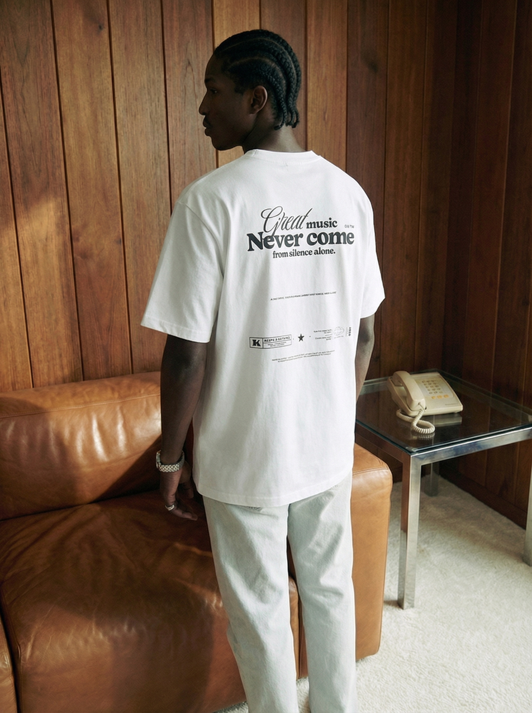 CAMISETA MUSIC. Oversize
